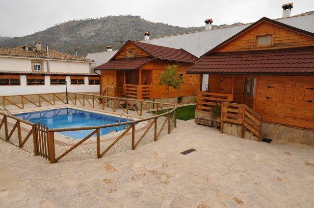 Cabanas De Madera El Rinconcillo Arroyo Frio Oda fotoğraf