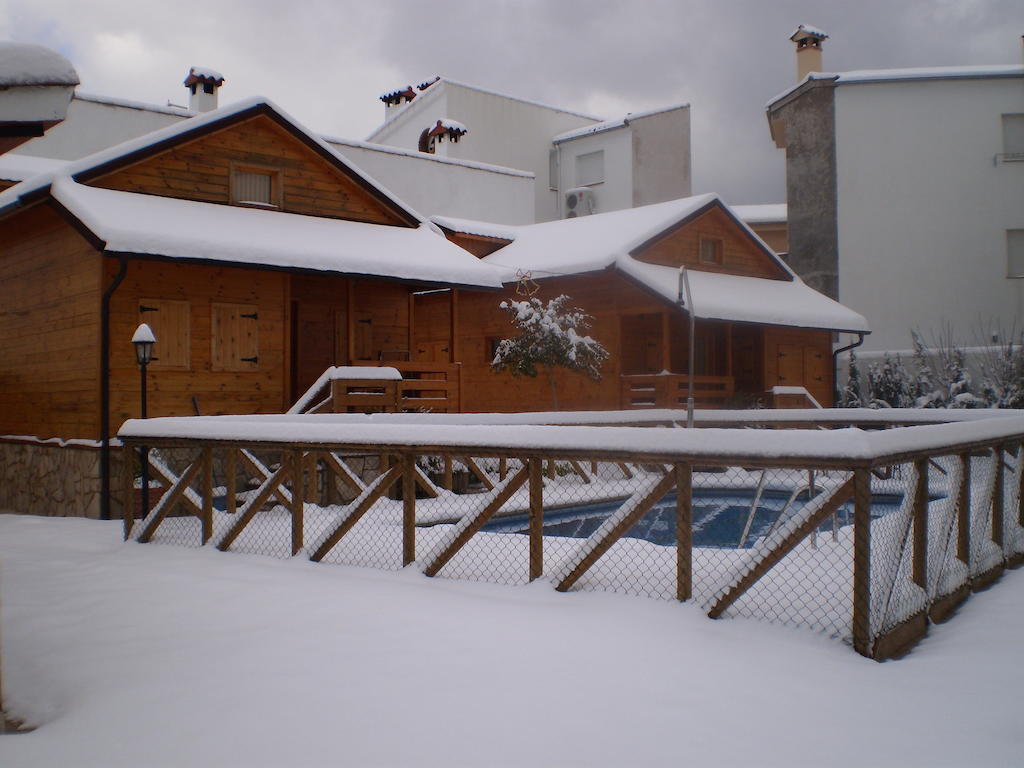 Cabanas De Madera El Rinconcillo Arroyo Frio Oda fotoğraf